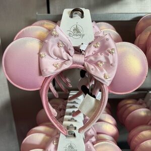 New Disney Parks Pink Pearl Minnie Mouse Ears